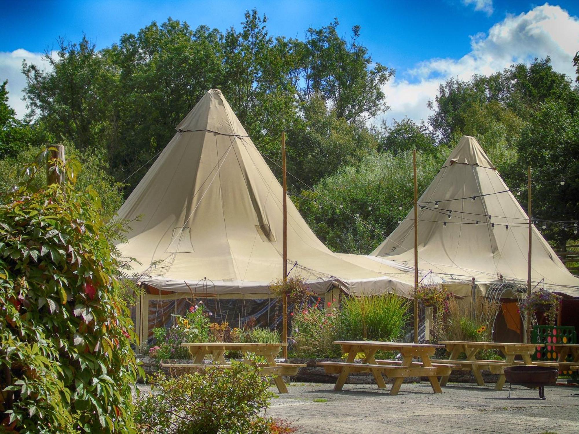 Hotel Ceridwen Glamping, Double Decker Bus And Yurts Llandysul Exterior foto